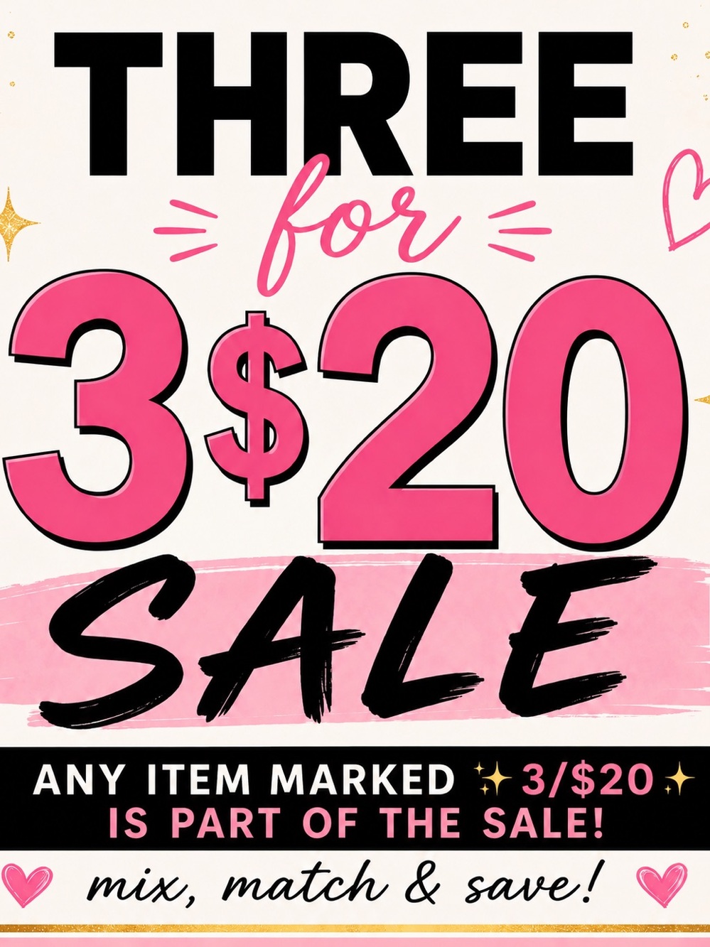 ✨3 FOR $25 SALE ✨ - Picture 1 of 6